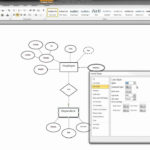 ER Diagram In MS Word Part 9 Illustrating A Weak Entity YouTube