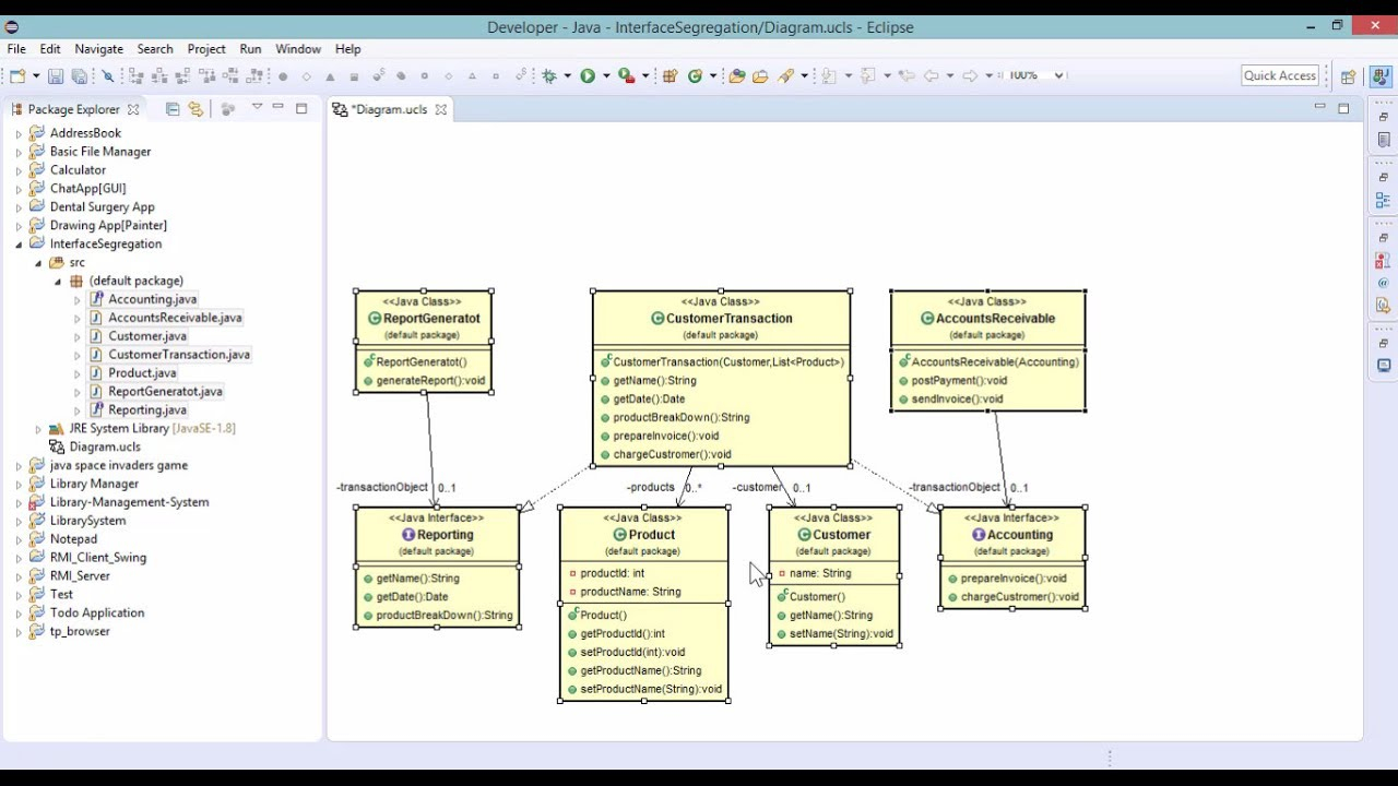 How To Automatically Generate UML Diagrams From Javacode YouTube