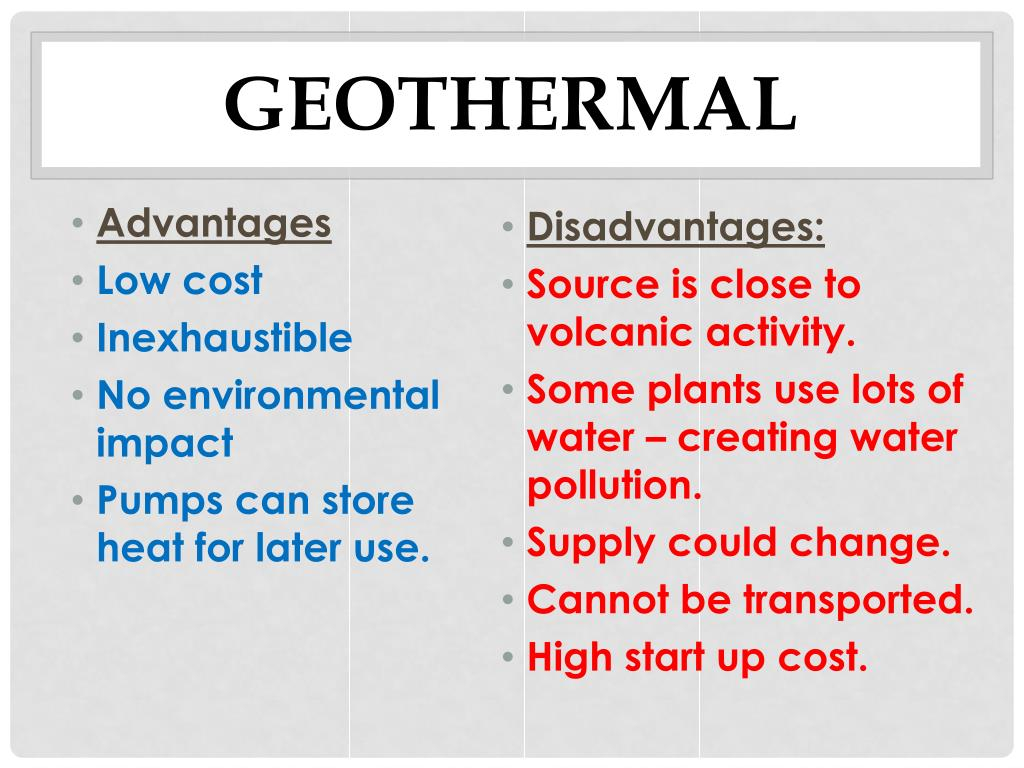 PPT Advantages Disadvantages Of Energy Resources PowerPoint 