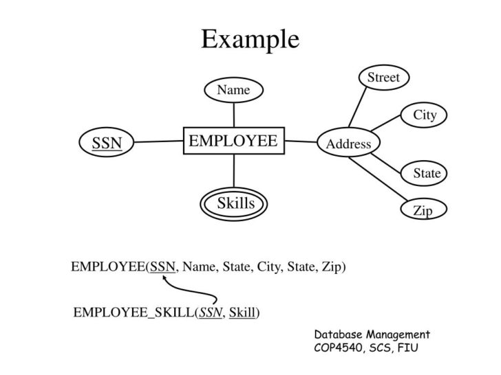 Transforming ER Diagrams Into Relations