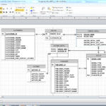 Er Diagram Visio Template ERModelExample