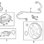 Ford Focus Brake Master Cylinder Reservoir Replace F1FZ2K478C