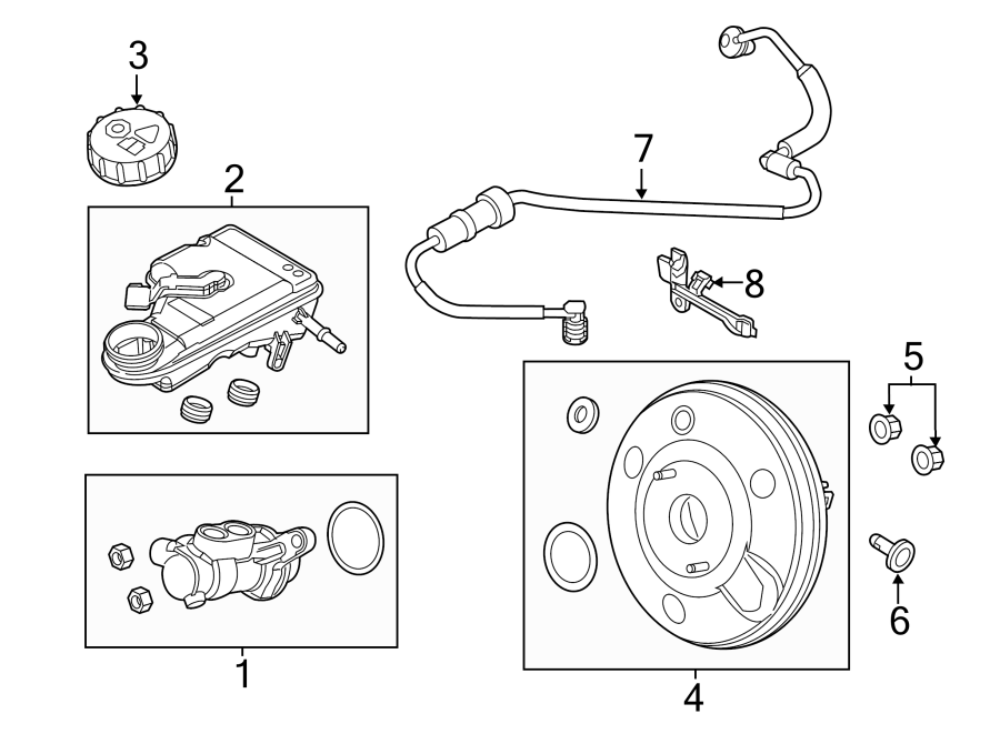 Ford Focus Brake Master Cylinder Reservoir Replace F1FZ2K478C 