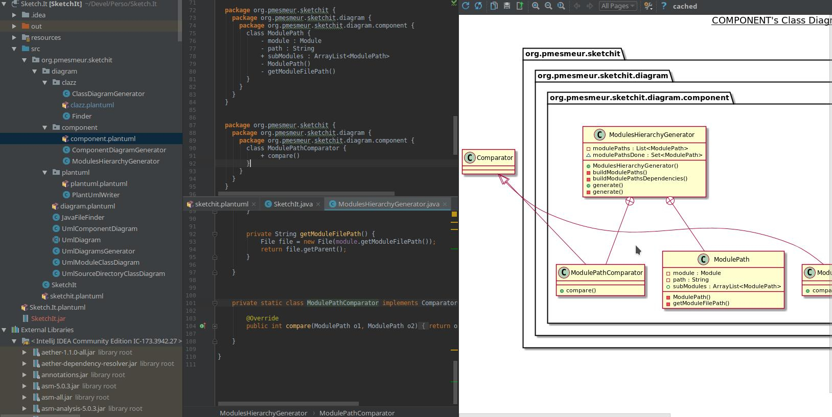 Java Use IntelliJ To Generate Class Diagram Stack Overflow